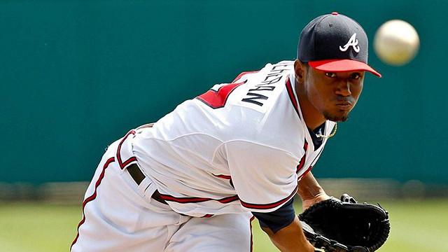 Julio Teheran is the number one prospect in the Braves system. 