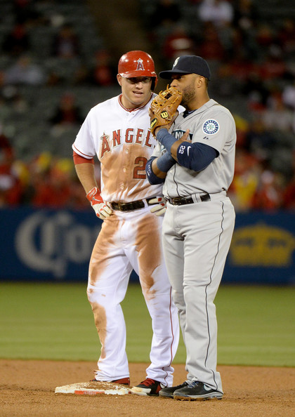 Mike Trout of the Angels and Robinson Cano of the Mariners make the AL West as exciting a race as ever (Harry How/Getty Images North America)