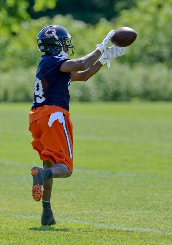 Eddie Royal caught 62 passes for 778 yards and 7 touchdowns for the Chargers in 2014. This season he'll play in the slot with the Chicago Bears. (Associated Press)