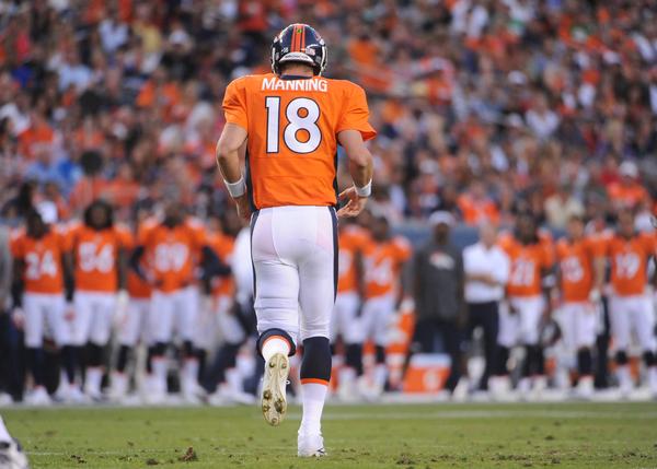 Even at 39 Denver's 2015 playoff and Super Bowl hopes depend on the arm of Peyton Manning  (Photo: Aaron Ontiveroz/The Denver Post)