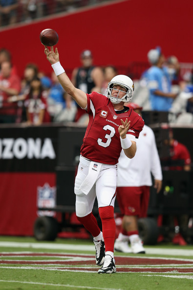 Carson Palmer's health is the key for Arizona to go from playoff afterthought to Super Bowl contender.(Jeff Gross/Getty Images North America)