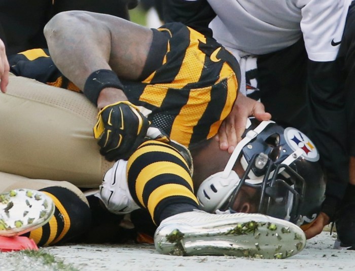 Pittsburgh Steelers running back Le'Veon Bell is out for the remainder of the 2015 season. I experienced five stages of grief. 